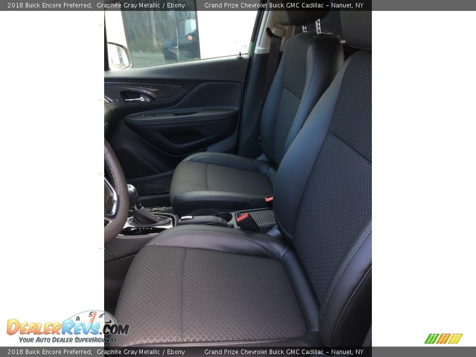 2018 Buick Encore Preferred Graphite Gray Metallic / Ebony Photo #13