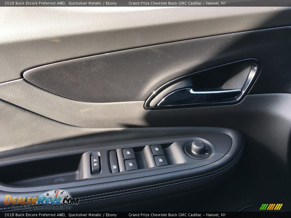 2018 Buick Encore Preferred AWD Quicksilver Metallic / Ebony Photo #11