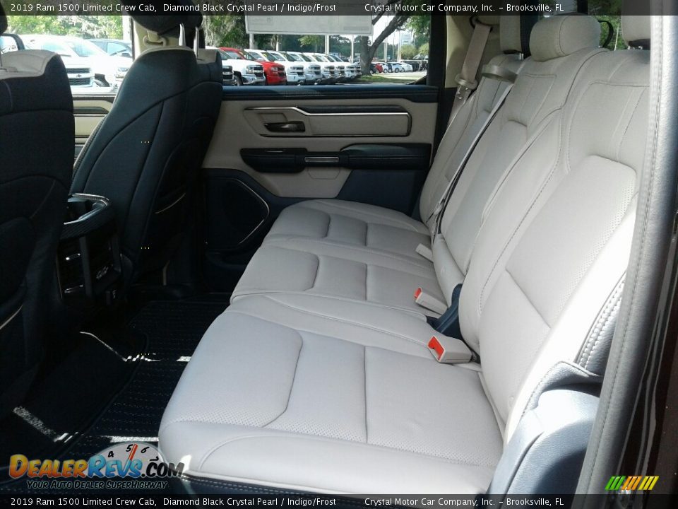 Rear Seat of 2019 Ram 1500 Limited Crew Cab Photo #10
