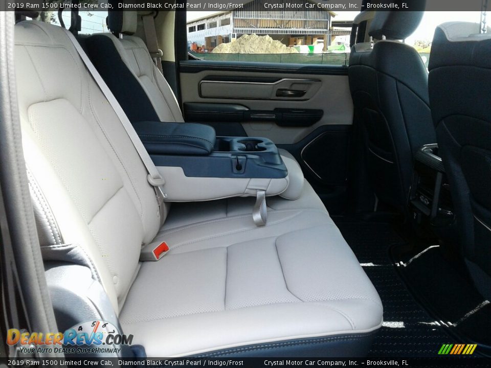 Rear Seat of 2019 Ram 1500 Limited Crew Cab Photo #11