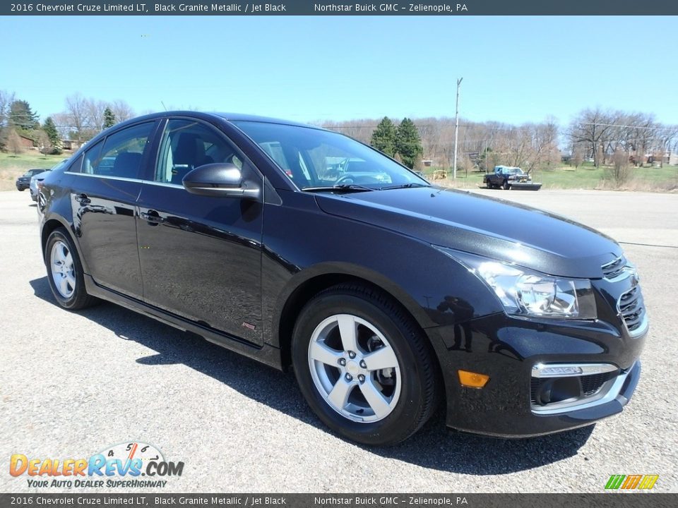 2016 Chevrolet Cruze Limited LT Black Granite Metallic / Jet Black Photo #4
