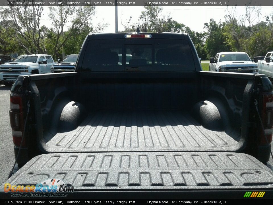 2019 Ram 1500 Limited Crew Cab Diamond Black Crystal Pearl / Indigo/Frost Photo #19
