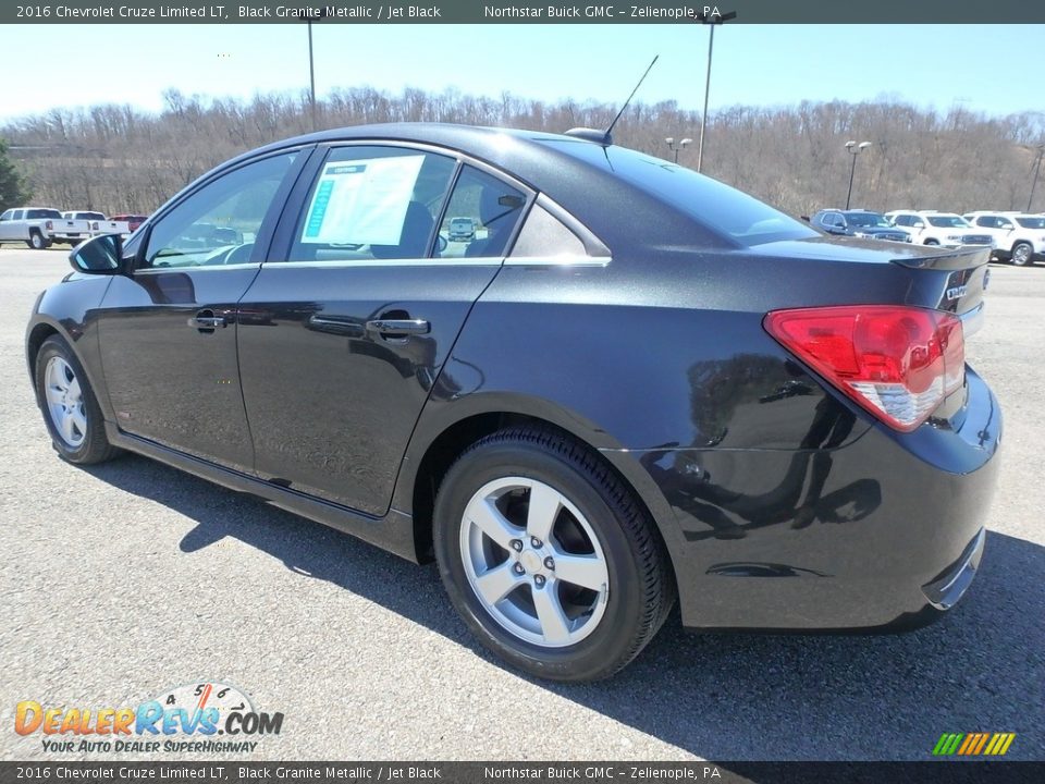 2016 Chevrolet Cruze Limited LT Black Granite Metallic / Jet Black Photo #12