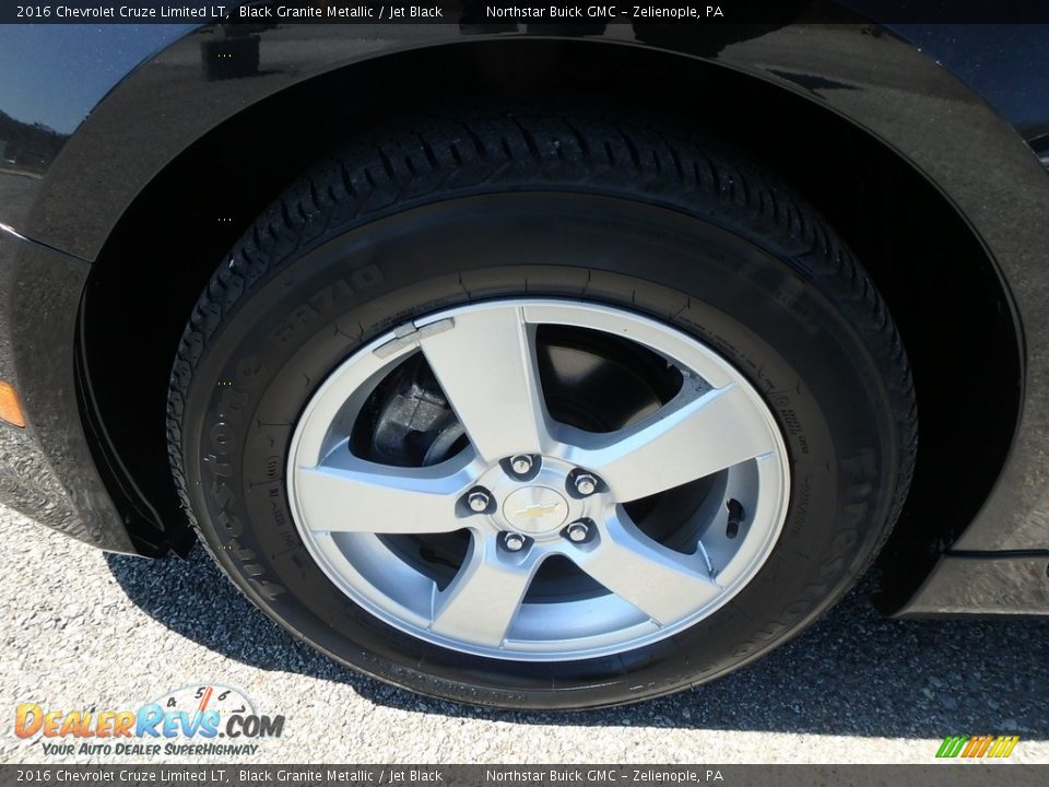 2016 Chevrolet Cruze Limited LT Black Granite Metallic / Jet Black Photo #14