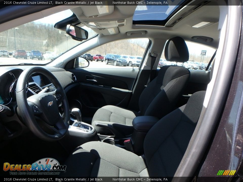 2016 Chevrolet Cruze Limited LT Black Granite Metallic / Jet Black Photo #15