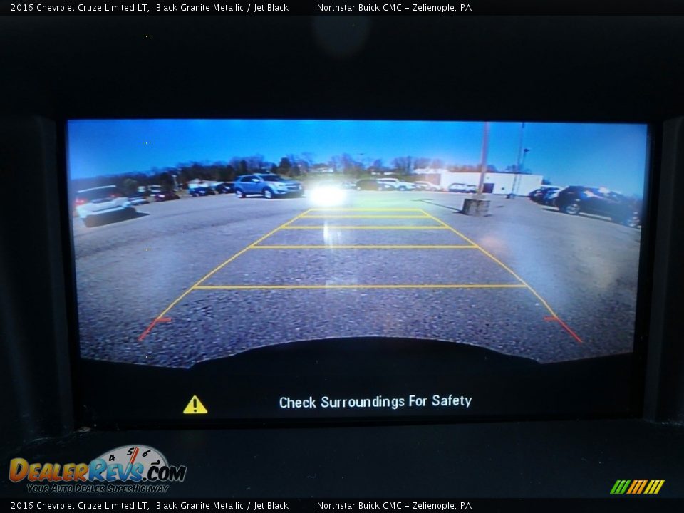 2016 Chevrolet Cruze Limited LT Black Granite Metallic / Jet Black Photo #29