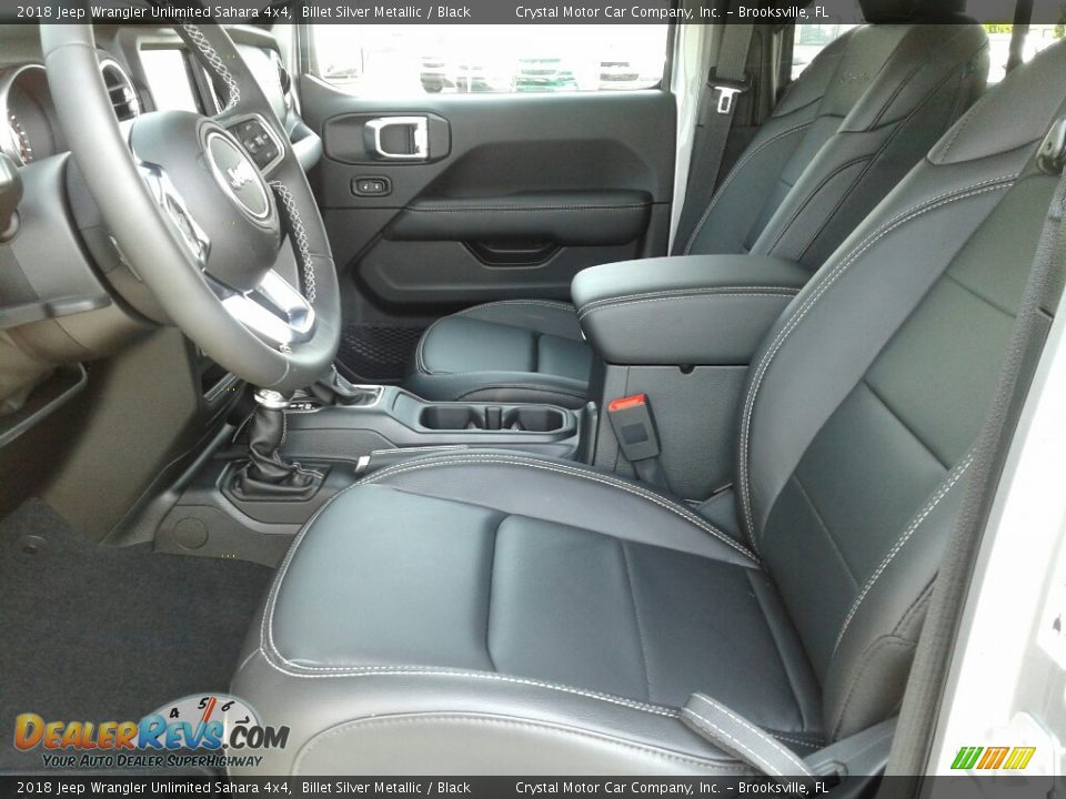 2018 Jeep Wrangler Unlimited Sahara 4x4 Billet Silver Metallic / Black Photo #9