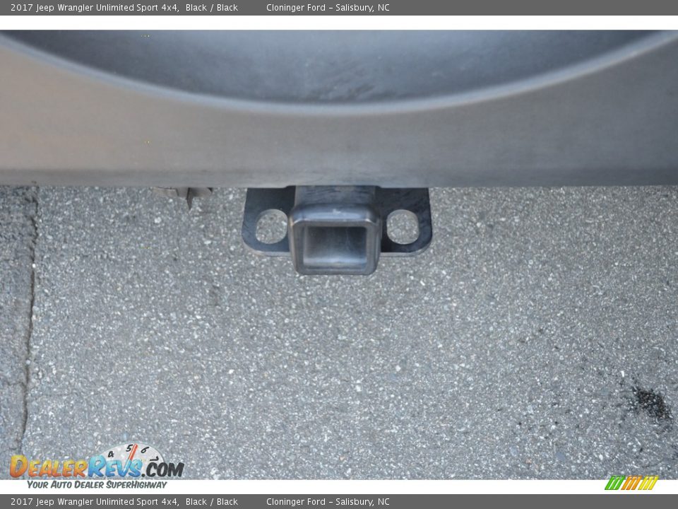 2017 Jeep Wrangler Unlimited Sport 4x4 Black / Black Photo #8