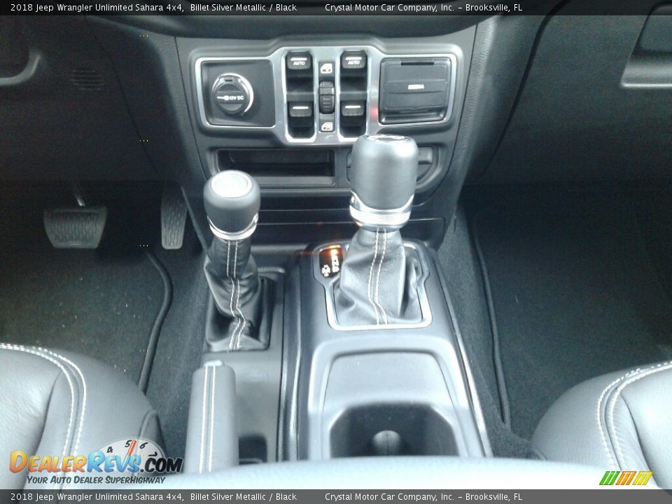 2018 Jeep Wrangler Unlimited Sahara 4x4 Billet Silver Metallic / Black Photo #16