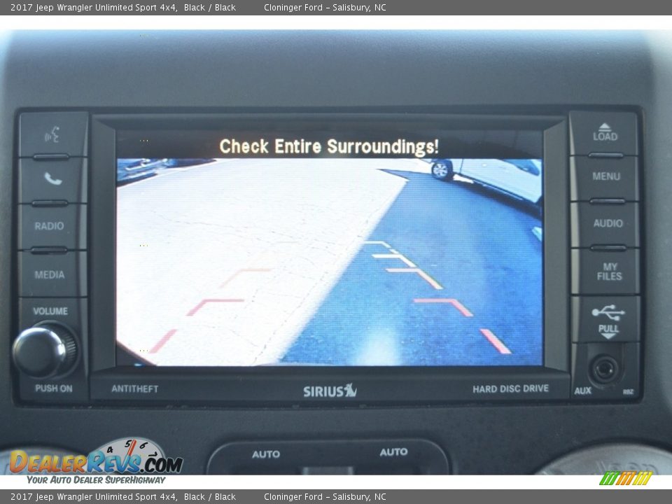 2017 Jeep Wrangler Unlimited Sport 4x4 Black / Black Photo #19