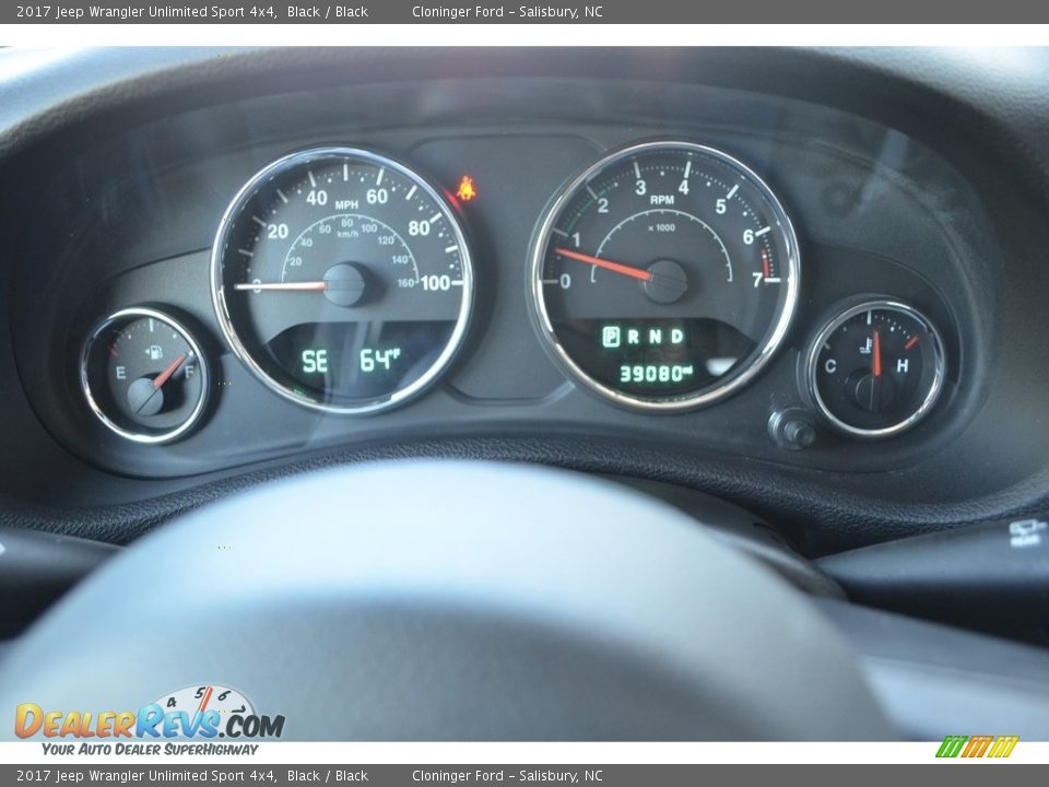 2017 Jeep Wrangler Unlimited Sport 4x4 Black / Black Photo #23