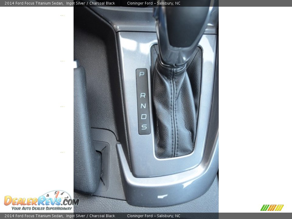 2014 Ford Focus Titanium Sedan Ingot Silver / Charcoal Black Photo #21