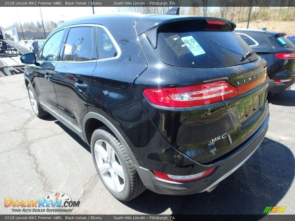 2018 Lincoln MKC Premier AWD Black Velvet / Ebony Photo #2