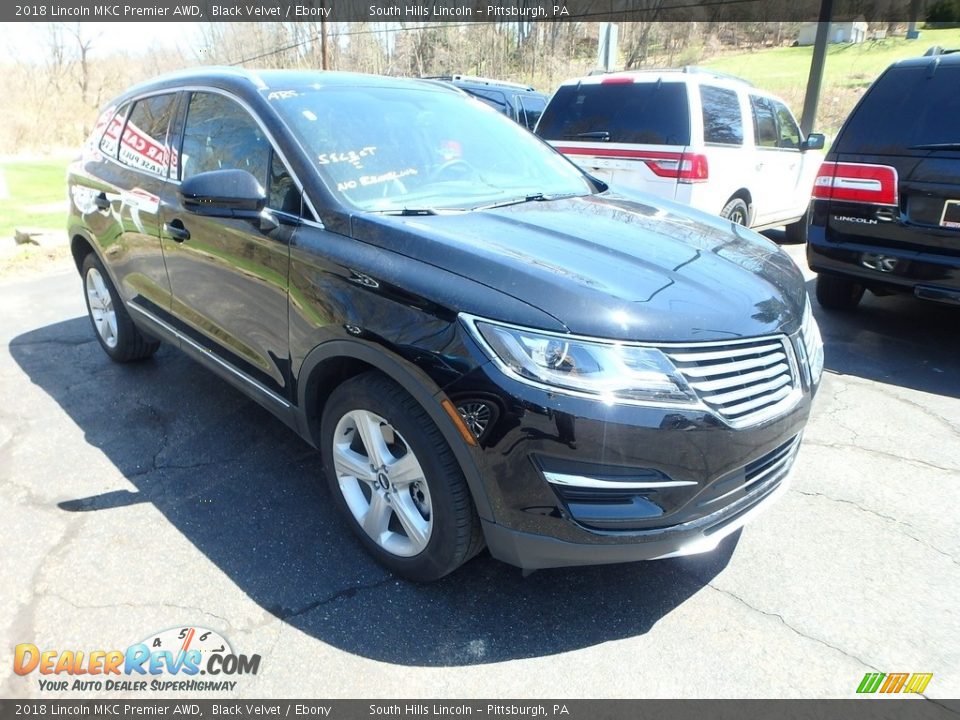 2018 Lincoln MKC Premier AWD Black Velvet / Ebony Photo #5