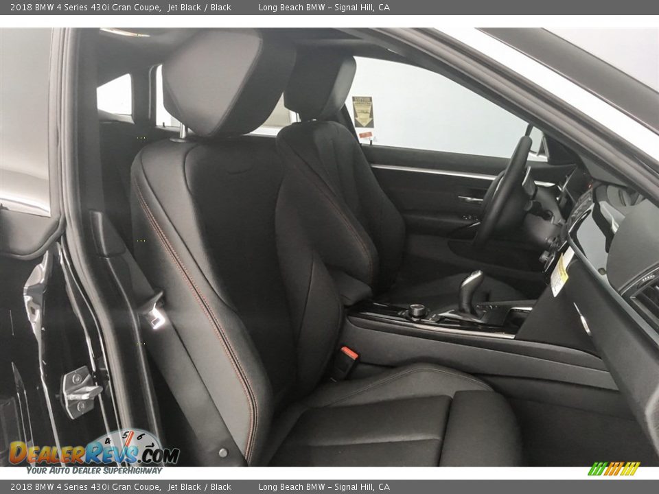 2018 BMW 4 Series 430i Gran Coupe Jet Black / Black Photo #2