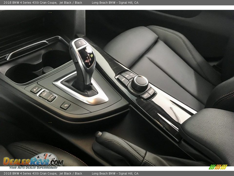 2018 BMW 4 Series 430i Gran Coupe Jet Black / Black Photo #7