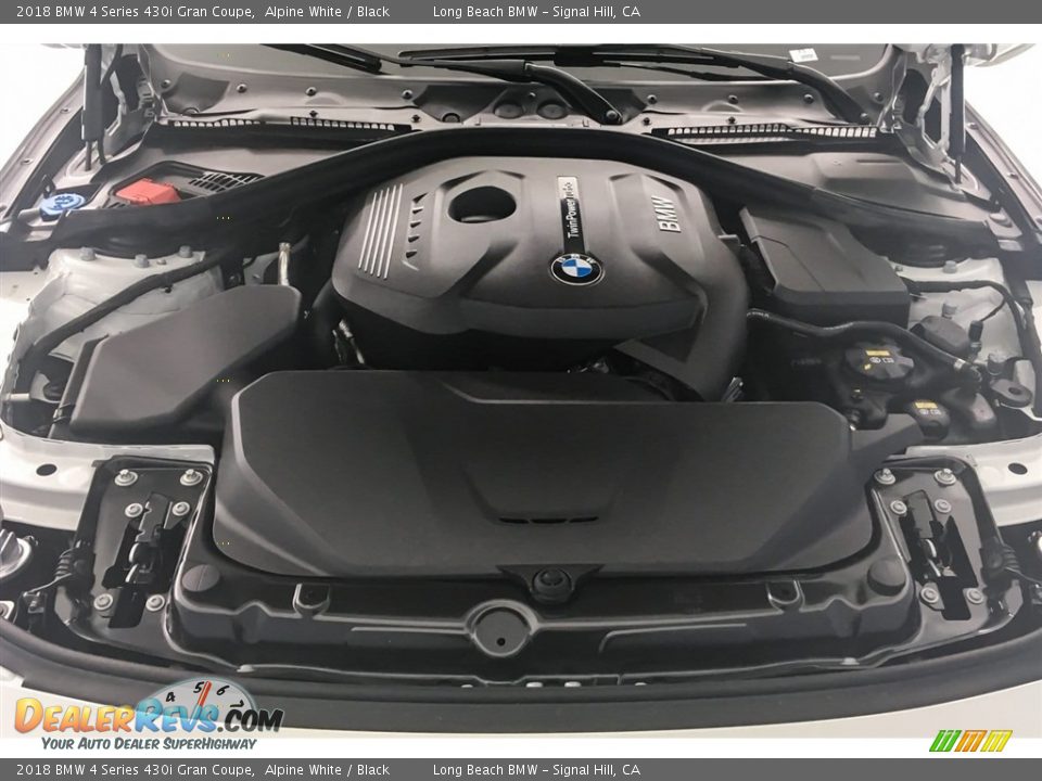 2018 BMW 4 Series 430i Gran Coupe Alpine White / Black Photo #8