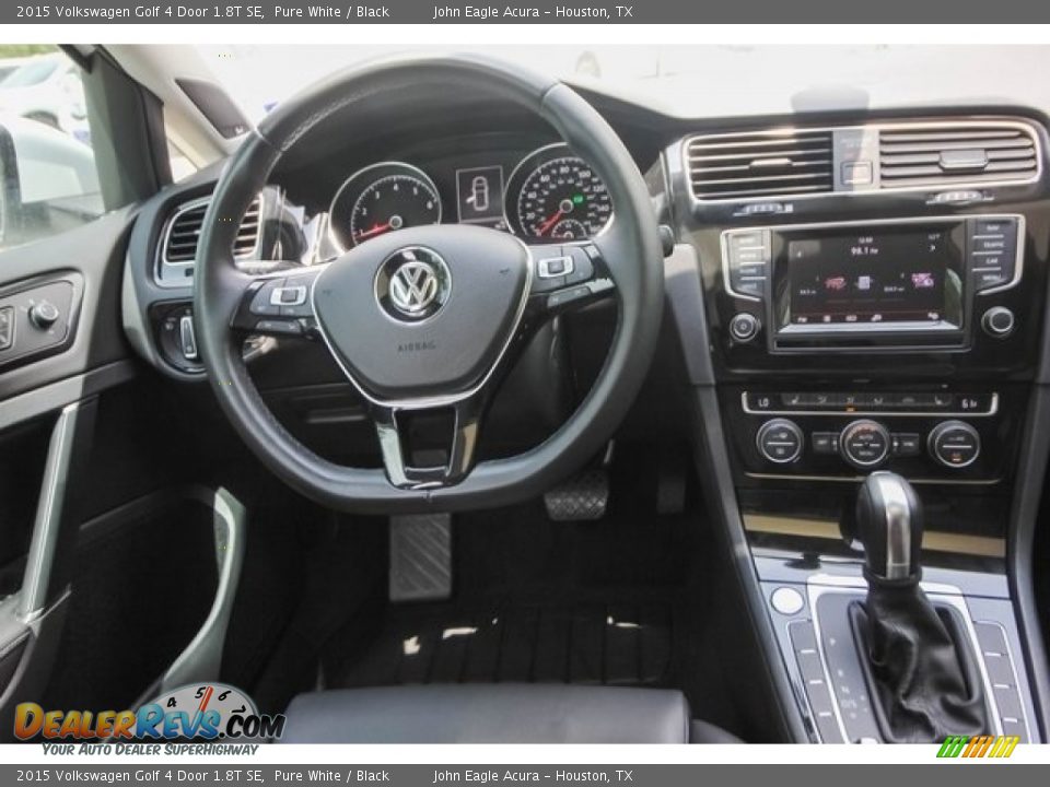 2015 Volkswagen Golf 4 Door 1.8T SE Pure White / Black Photo #27