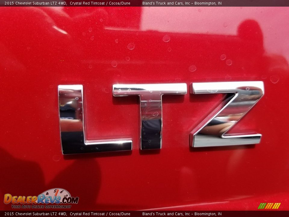 2015 Chevrolet Suburban LTZ 4WD Crystal Red Tintcoat / Cocoa/Dune Photo #7