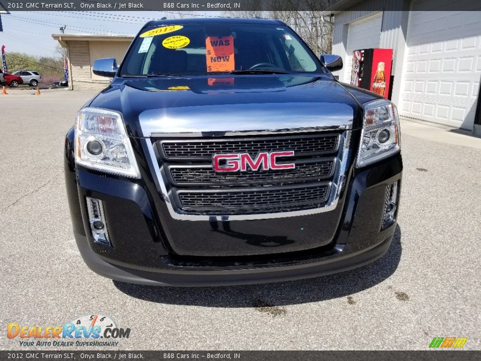 2012 GMC Terrain SLT Onyx Black / Jet Black Photo #3