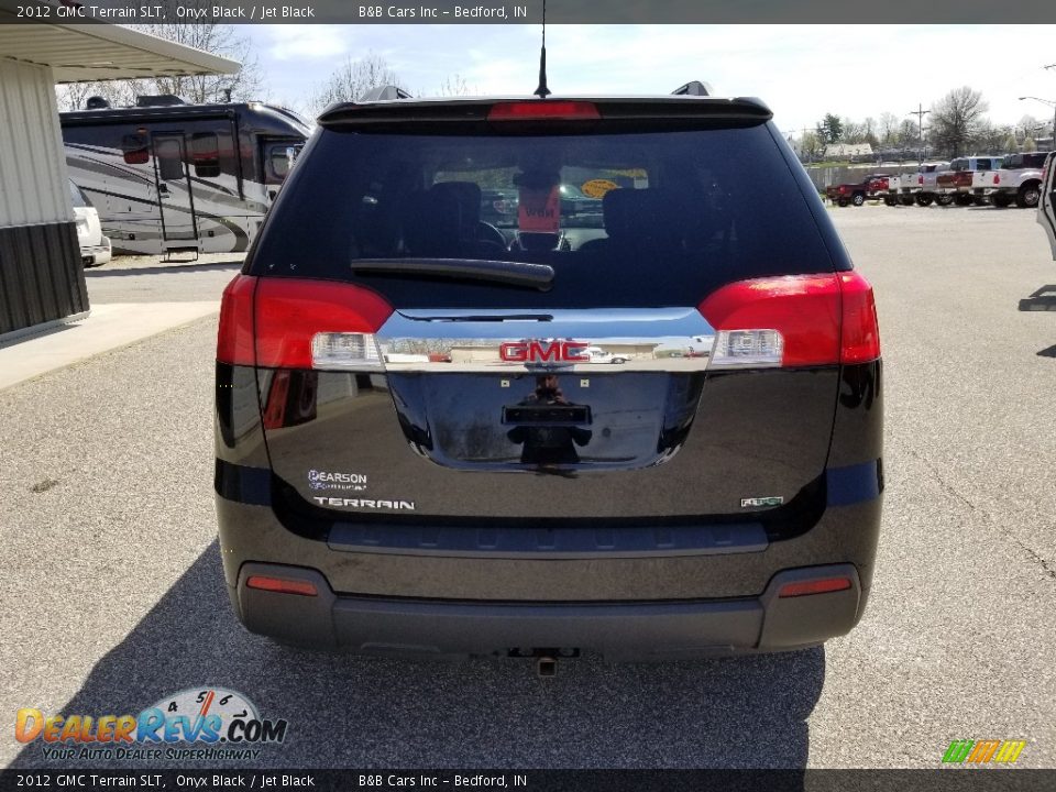 2012 GMC Terrain SLT Onyx Black / Jet Black Photo #4