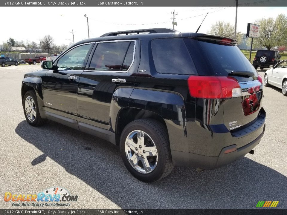 2012 GMC Terrain SLT Onyx Black / Jet Black Photo #5