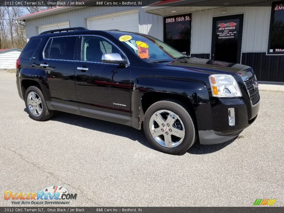 2012 GMC Terrain SLT Onyx Black / Jet Black Photo #7