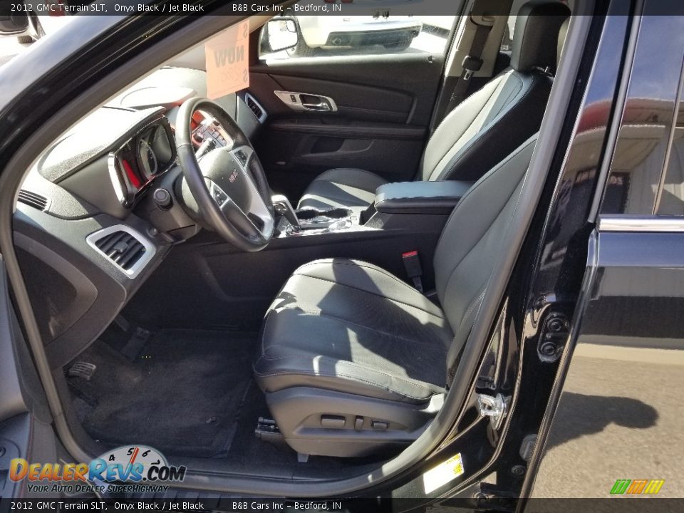 2012 GMC Terrain SLT Onyx Black / Jet Black Photo #28