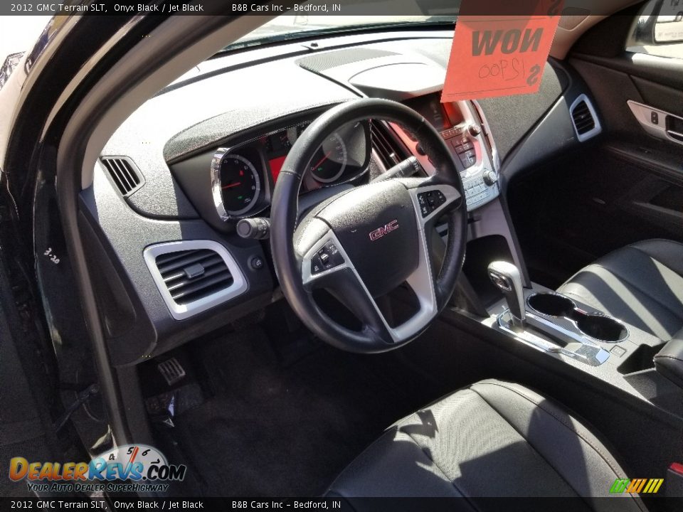 2012 GMC Terrain SLT Onyx Black / Jet Black Photo #31
