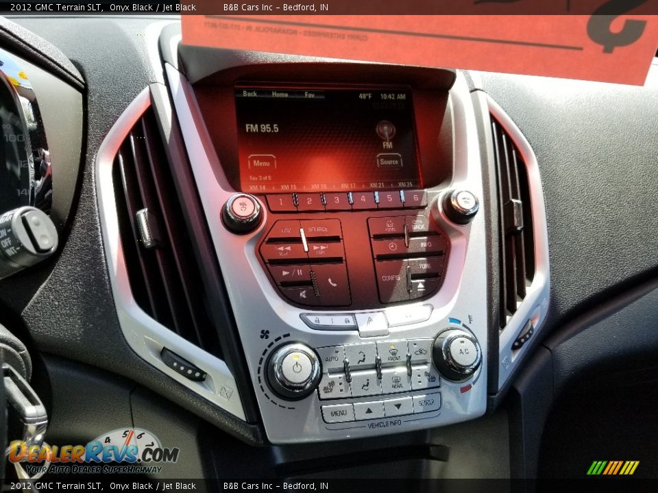 2012 GMC Terrain SLT Onyx Black / Jet Black Photo #32