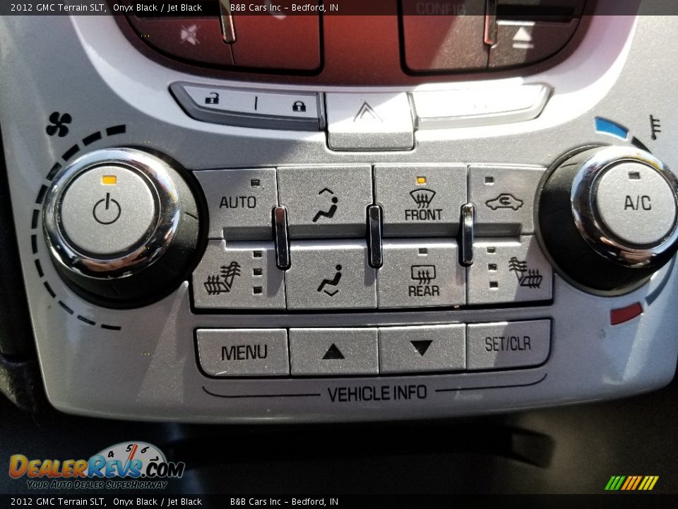2012 GMC Terrain SLT Onyx Black / Jet Black Photo #33