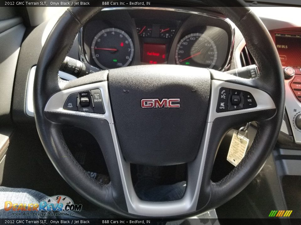 2012 GMC Terrain SLT Onyx Black / Jet Black Photo #35