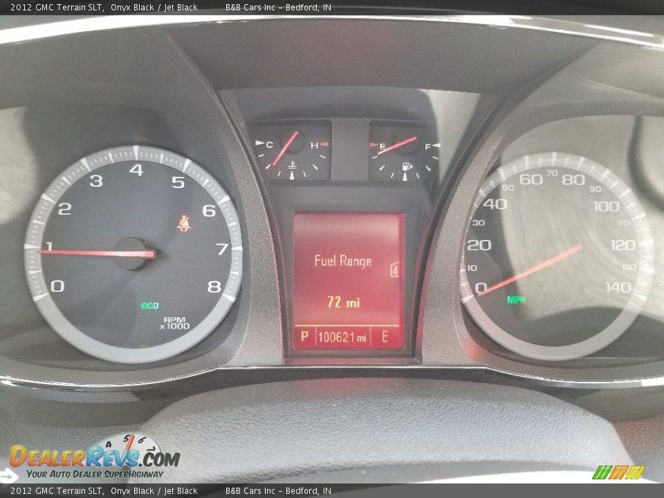 2012 GMC Terrain SLT Onyx Black / Jet Black Photo #36