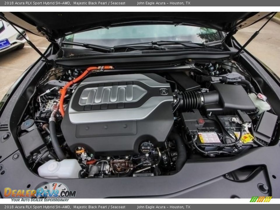 2018 Acura RLX Sport Hybrid SH-AWD 3.5 Liter SOHC 24-Valve i-VTEC V6 Gasoline/Electric Hybrid Engine Photo #24