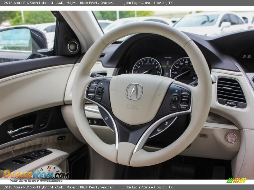 2018 Acura RLX Sport Hybrid SH-AWD Steering Wheel Photo #27