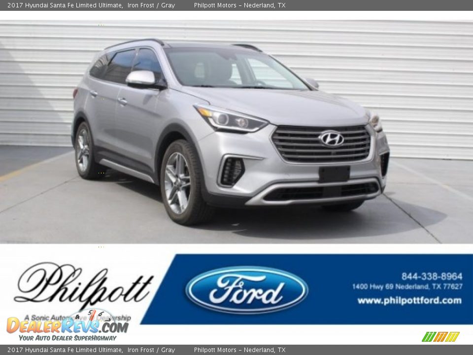 2017 Hyundai Santa Fe Limited Ultimate Iron Frost / Gray Photo #1