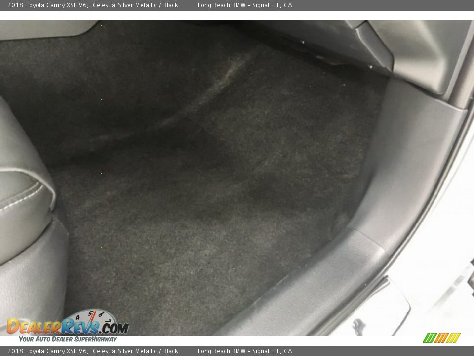 2018 Toyota Camry XSE V6 Celestial Silver Metallic / Black Photo #25