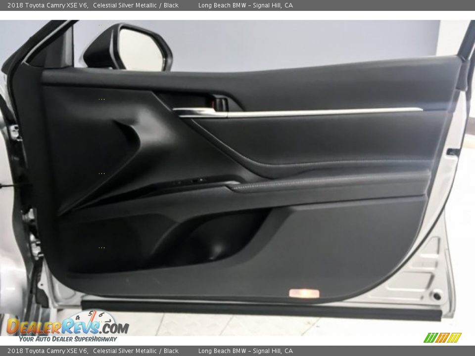 2018 Toyota Camry XSE V6 Celestial Silver Metallic / Black Photo #27