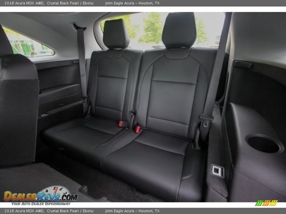 Rear Seat of 2018 Acura MDX AWD Photo #18