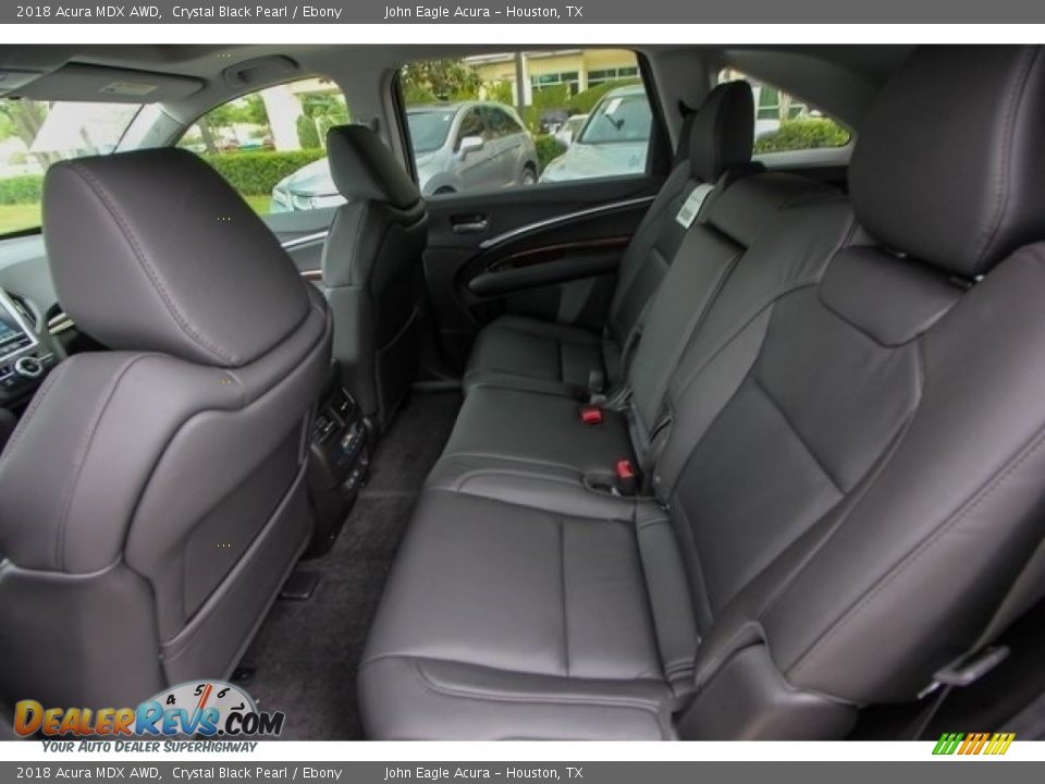 Rear Seat of 2018 Acura MDX AWD Photo #17