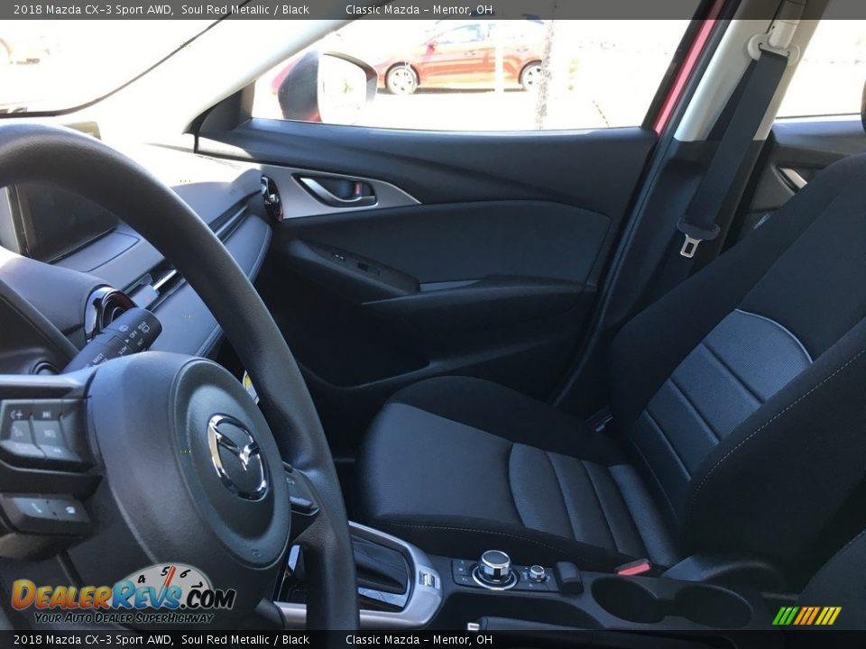 2018 Mazda CX-3 Sport AWD Soul Red Metallic / Black Photo #3