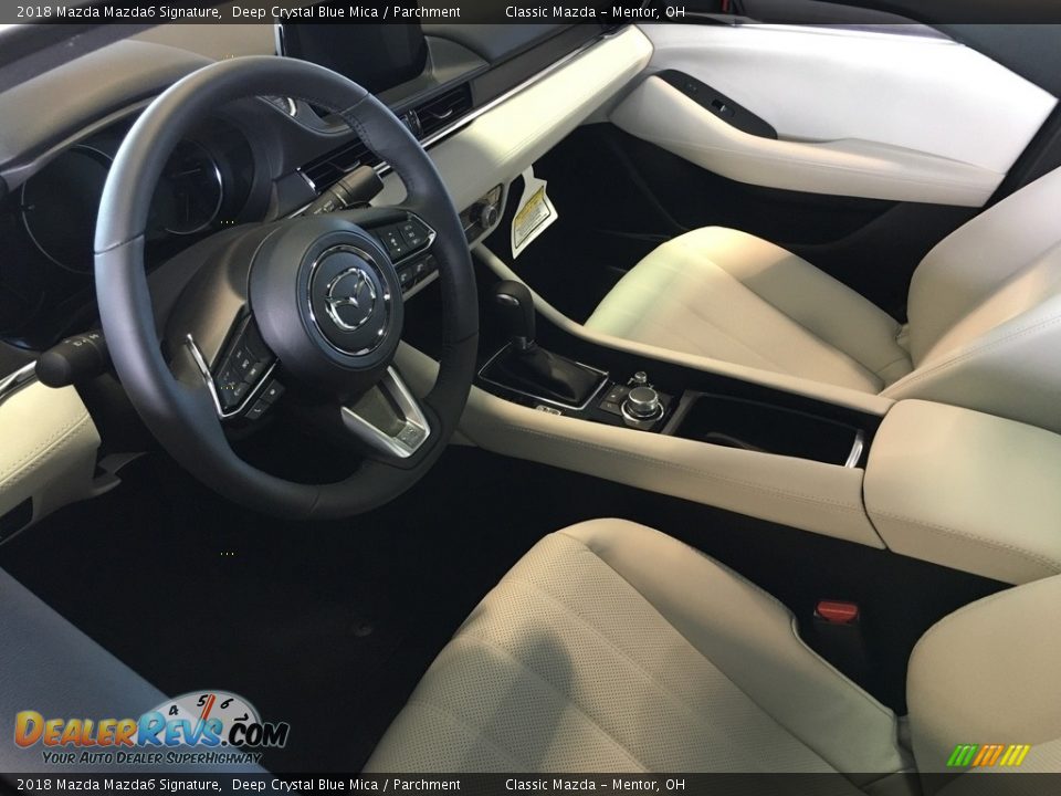 Parchment Interior - 2018 Mazda Mazda6 Signature Photo #3