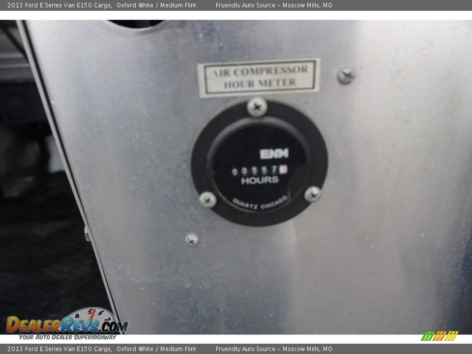 2013 Ford E Series Van E150 Cargo Oxford White / Medium Flint Photo #11