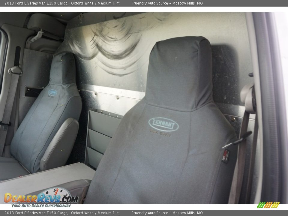2013 Ford E Series Van E150 Cargo Oxford White / Medium Flint Photo #16