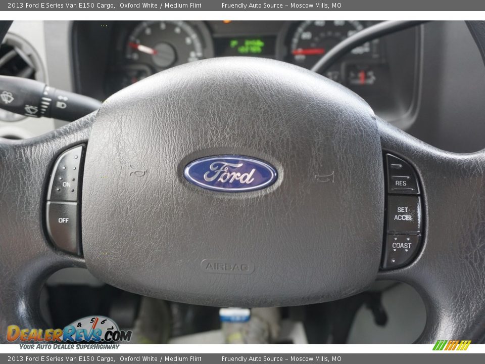 2013 Ford E Series Van E150 Cargo Oxford White / Medium Flint Photo #21