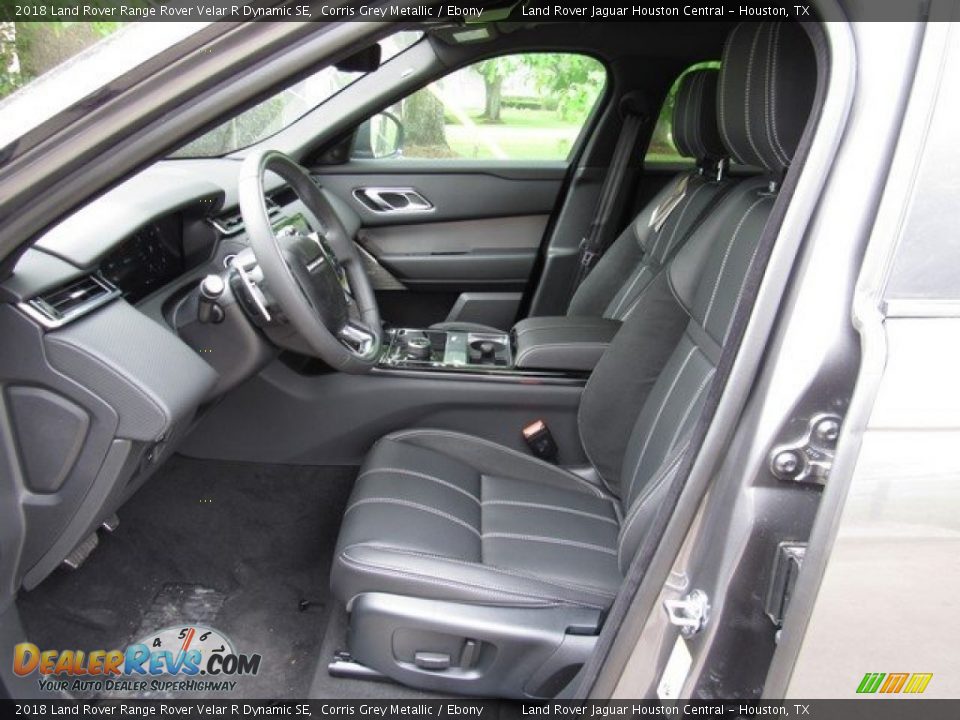 Ebony Interior - 2018 Land Rover Range Rover Velar R Dynamic SE Photo #3