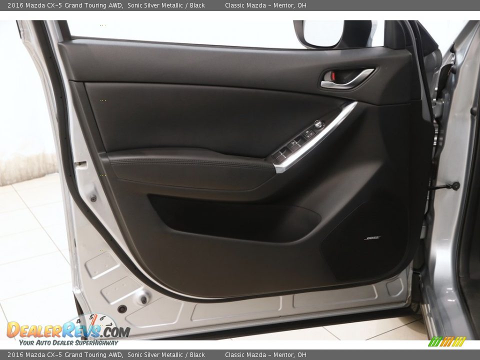 2016 Mazda CX-5 Grand Touring AWD Sonic Silver Metallic / Black Photo #4