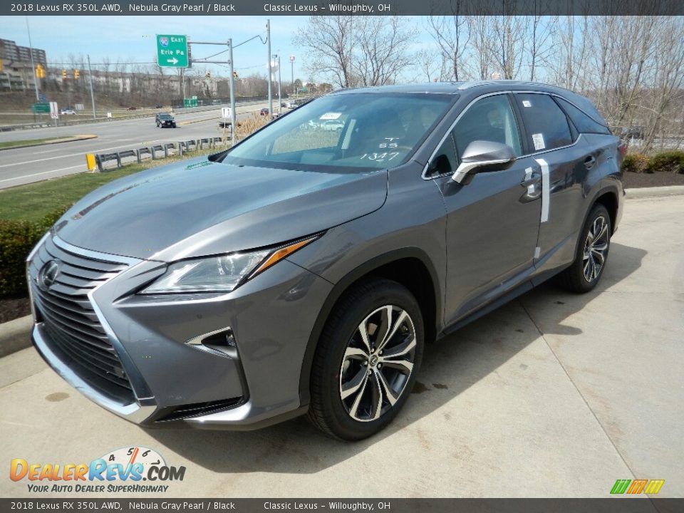 Front 3/4 View of 2018 Lexus RX 350L AWD Photo #2