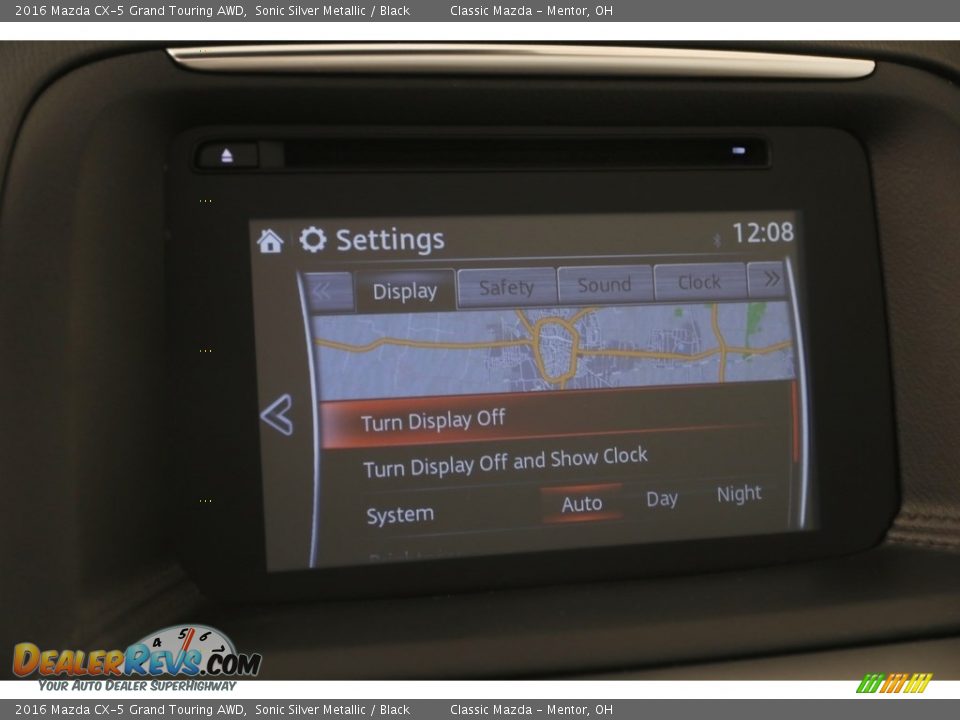 2016 Mazda CX-5 Grand Touring AWD Sonic Silver Metallic / Black Photo #14