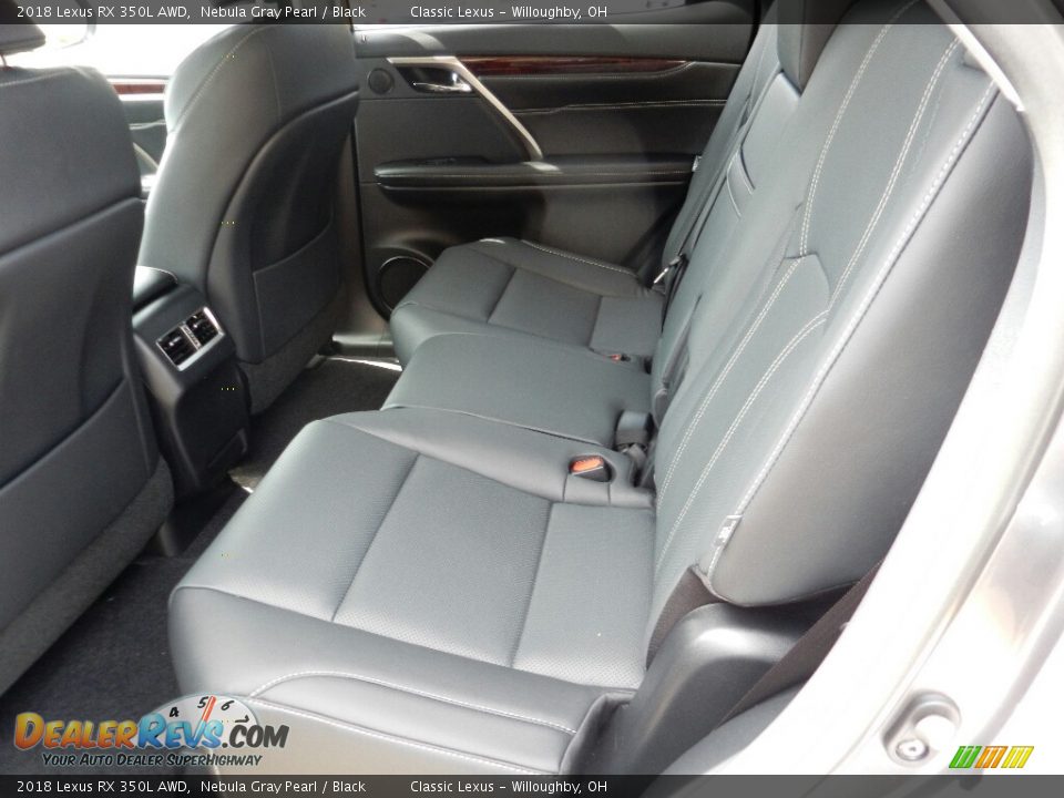 2018 Lexus RX 350L AWD Nebula Gray Pearl / Black Photo #4